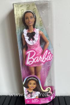 Mattel - Barbie - Fashionistas #209 - Pink Plaid Dress - Athletic - Doll